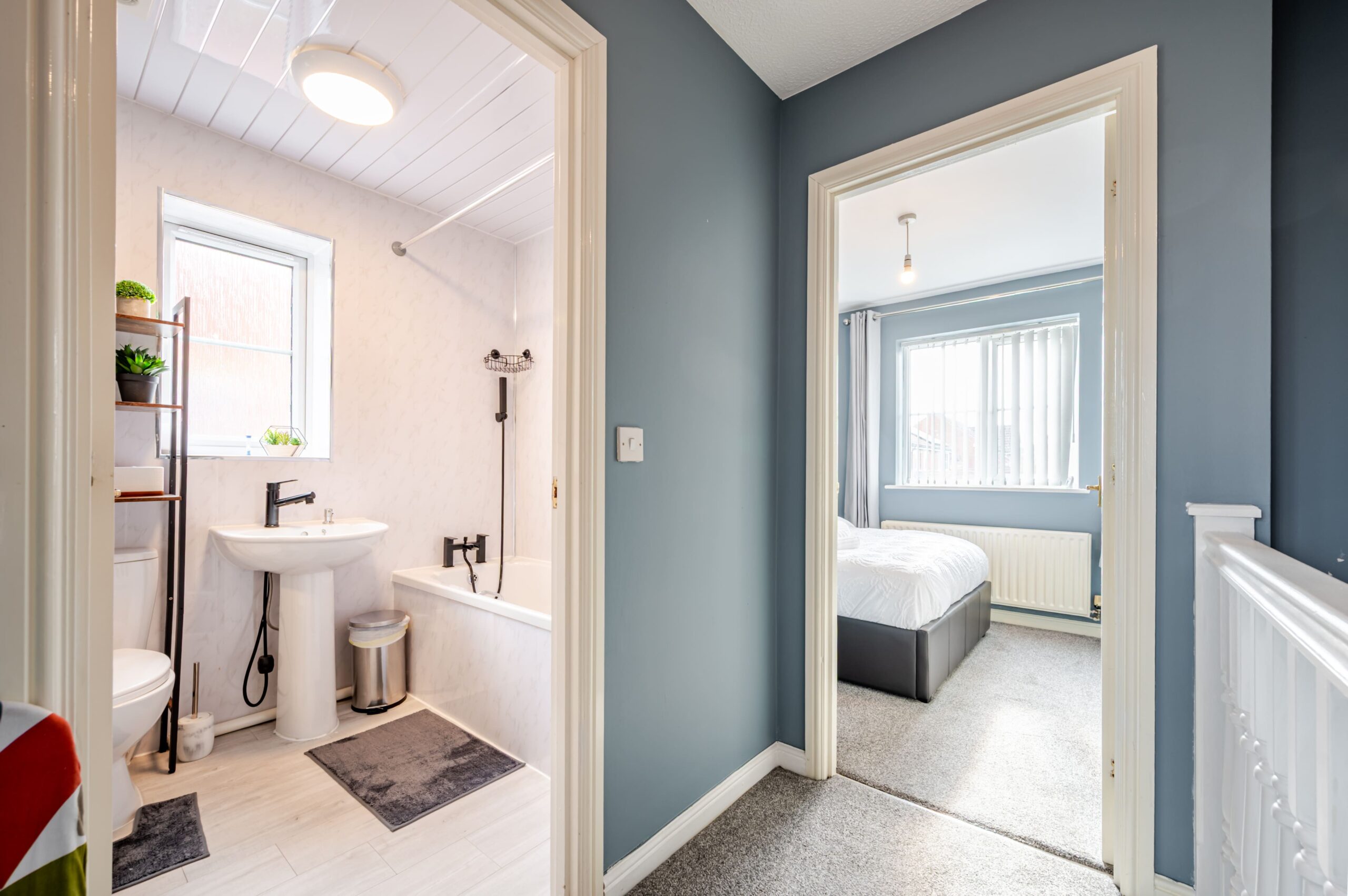 Boutique Airbnb apartment interior
